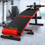 Everfit Adjustable Sit up Bench Press Weight Gym Home 