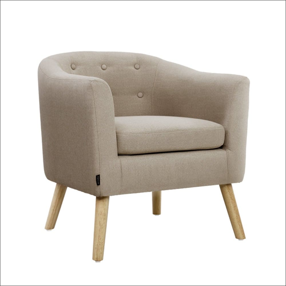 Artiss Adora Armchair Tub Chair Single Accent Armchairs Sofa