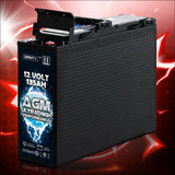 Giantz Agm Deep Cycle Battery 12v 135ah Portable 4wd Sealed 