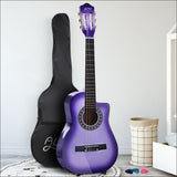 Alpha 34 Inch Guitar Classical Acoustic Cutaway Wooden Ideal