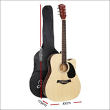 Alpha 41 Inch Electric Acoustic Guitar Wooden Classical Eq 