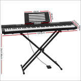 Alpha 88 Keys Electronic Piano Keyboard Electric Holder 