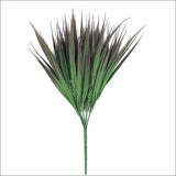 Artificial Brown Tipped Grass Plant 35cm - Home & Garden > 