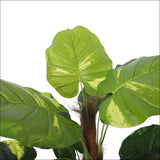 Artificial Potted Pothos Plant with Pole 100cm - Home & 
