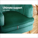 Artiss Armchair Lounge Accent Chair Armchairs Sofa Chairs 