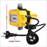 Giantz Automatic Electronic Water Pump Controller - Yellow -