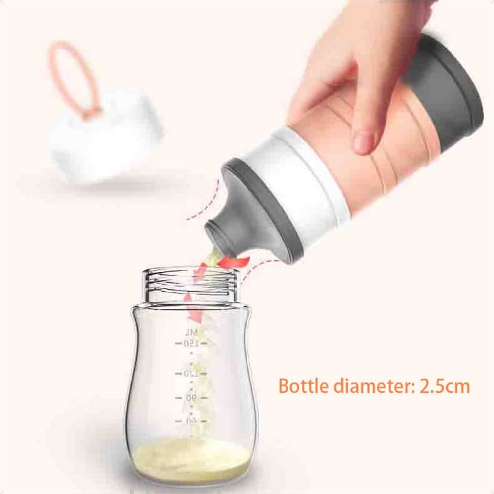 Baby Formula Milk Powder Snack Stackable 4 Layers Dispenser 