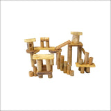 Bamboo Building Set 50 Pcs - Baby & Kids > Toys