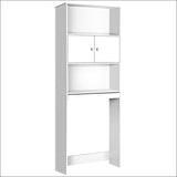 Artiss Bathroom Storage Cabinet - White - Furniture > 