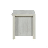 Bedside Table 2 Drawers Storage Table Night Stand Mdf in 
