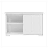 Artiss Buffet Sideboard Cabinet White Doors Storage Shelf 