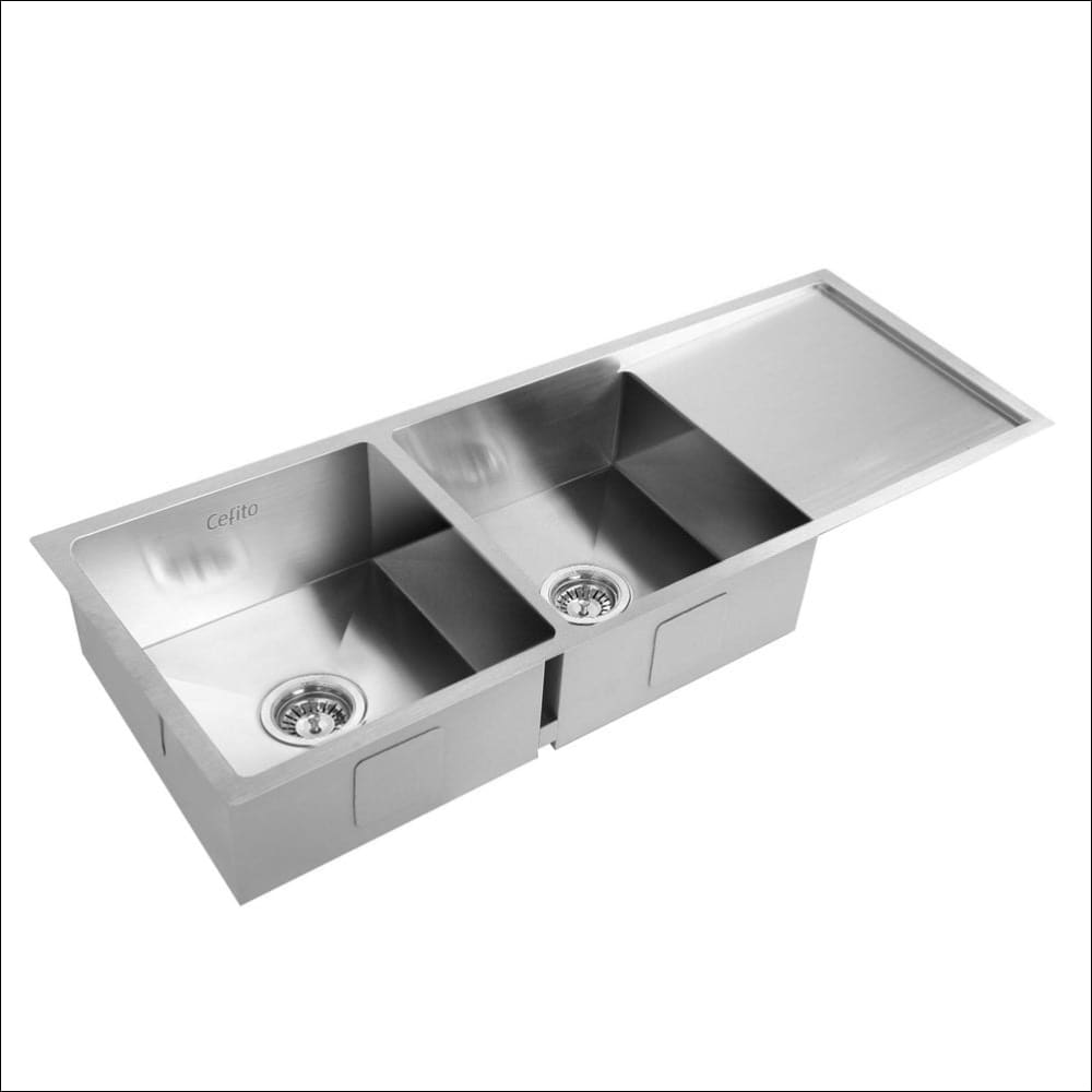 Cefito 111cm X 45cm Stainless Steel Kitchen Sink 