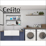 Cefito Wall Cabinet Storage Bathroom Kitchen Bedroom 