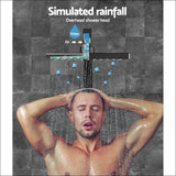 Cefito Wels 8’’ Rain Shower Head Mixer Square High Pressure 