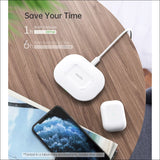 Choetech T550-f Airpods/phone Wireless Fast Charging Pad - 