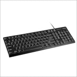 Cliptec Klassic Usb Standard Keyboard (spill-resistant 