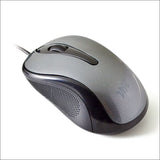 Cliptec Viva 1000dpi Usb Optical Mouse - Grey - Electronics 