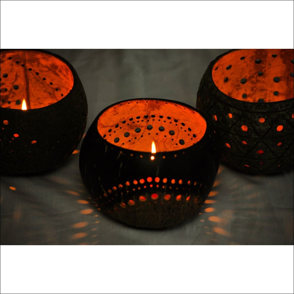 Coco Candle Holder- the Moon Light - Home & Garden > Home & 