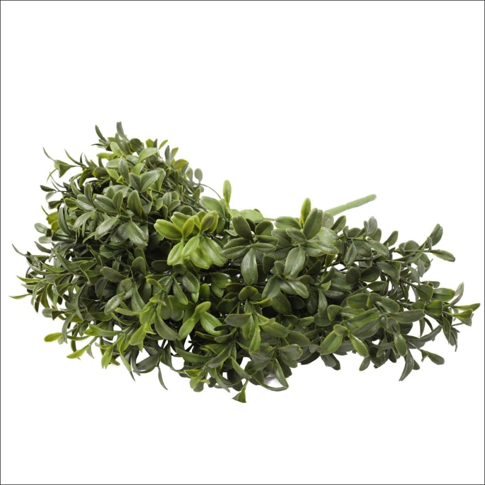 Dense Artificial Buxus Foliage 30cm Uv Resistant - Home & 