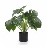 Dense Potted Artificial Split Philodendron Plant with Real Touch Leaves 50cm