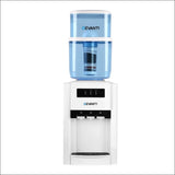 Devanti 22l Bench Top Water Cooler Dispenser Filter Purifier Hot Cold Room Temperature Three Taps