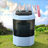 Devanti 3kg Mini Portable Washing Machine Shoes Wash top 