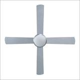 Devanti 52’’ Ceiling Fan W/light W/remote Timer - Silver - 