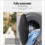 Devanti 5kg Vented Tumble Dryer - Silver - Appliances > 
