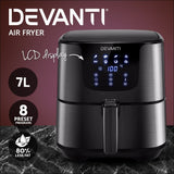 Devanti Air Fryer 7l Lcd Fryers Oven Airfryer Kitchen 