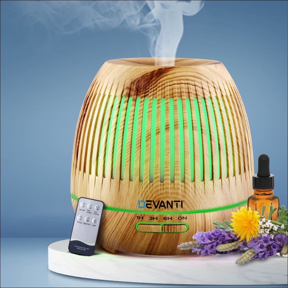Devanti Aromatherapy Diffuser Aroma Essential Oils Air 