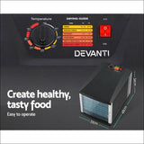 Devanti Commercial Food Dehydrator with 10 Trays - 