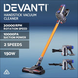 Devanti Handheld Vacuum Cleaner Cordless Stick Handstick Car