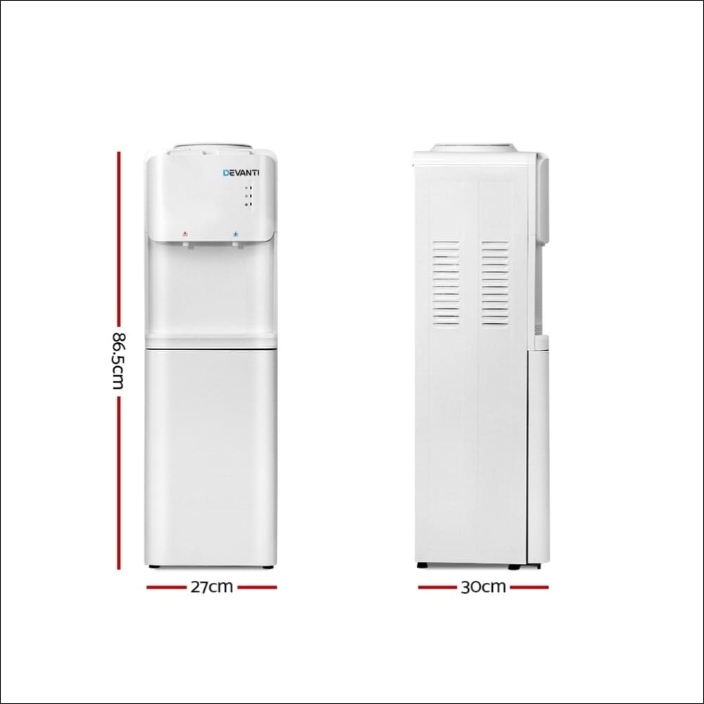 Devanti Water Cooler Dispenser Bottle Filter Purifier Hot 
