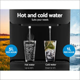 Devanti Water Cooler Dispenser Mains Bottle Stand Hot Cold 