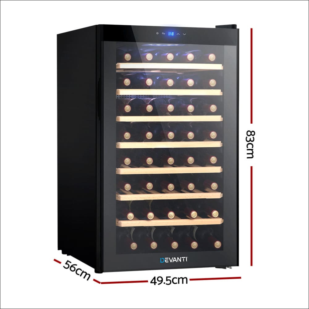 Devanti Wine Cooler Compressor Fridge Chiller Storage Cellar