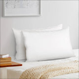 Giselle Bedding Duck Feather Down Twin Pack Pillow - Home & 