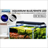 Dynamic Power 2 Set 6w Aquarium Blue White Led Light for 