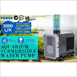 Dynamic Power Aquarium Submersible Water Pump 5000l/h 80w 