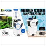 Dynamic Power Aquarium Uv Light External Canister Filter 