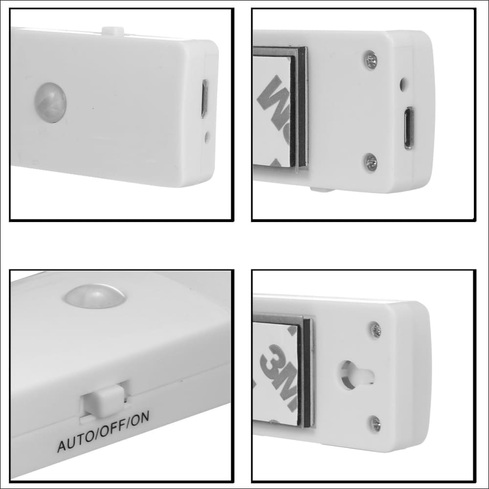 El608 Rechargeable Infrared Motion Sensor Wall Led Night 