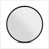 Embellir 80cm Wall Mirror Bathroom Round Makeup Mirror - 