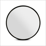 Embellir 90cm Wall Mirror Round Makeup Mirrors Bathroom - 