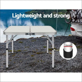 Weisshorn Foldable Kitchen Camping Table - Outdoor > Camping