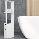 Artiss Freestanding Bathroom Storage Cabinet - White - 