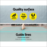 Gofun 3x1m Inflatable Air Track Mat with Pump Tumbling 
