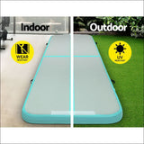 Gofun 3x1m Inflatable Air Track Mat with Pump Tumbling 