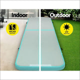Everfit Gofun 4x1m Inflatable Air Track Mat with Pump 