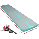 Everfit Gofun 5x1m Inflatable Air Track Mat with Pump 