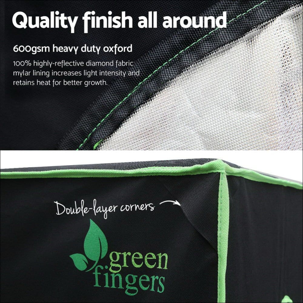 Green Fingers 90cm Hydroponic Grow Tent - Home & Garden > 
