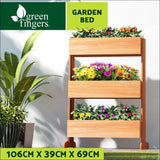 Greenfingers Garden Bed Raised Wooden Planter Box Vegetables